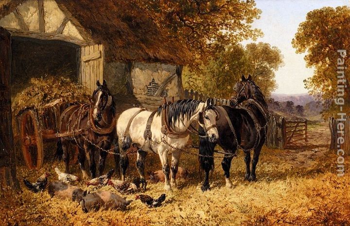 John Frederick Herring, Jnr The Hay Cart